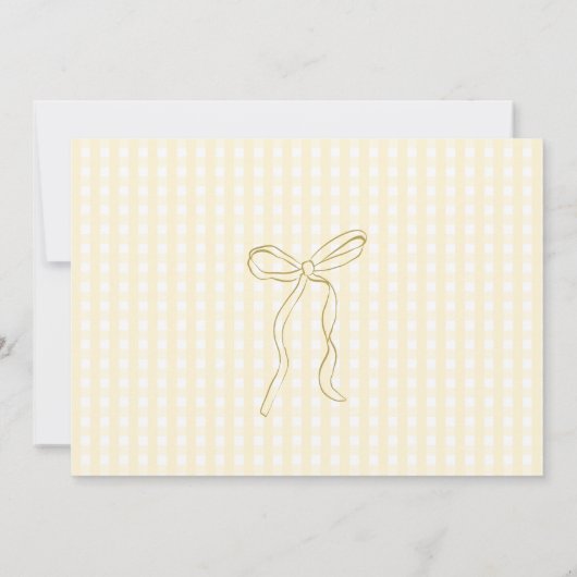 Silly Goose Adoption certificate Gender Neutral 招待状 (裏面)