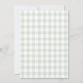 Silly Goose and Gosling Baby Shower Invitation 招待状 (裏面)