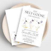 Silly Goose Baby Shower 招待状