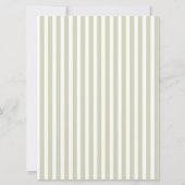 Silly Goose Baby Shower Baby Traditions Game Card 招待状 (裏面)