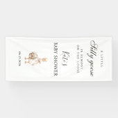Silly Goose Baby Shower Banner, Personalized Goose 横断幕 (横)