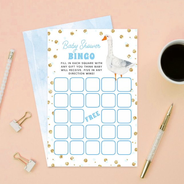 Silly Goose Baby Shower Bingo Game (クリエイターアップロード済み)