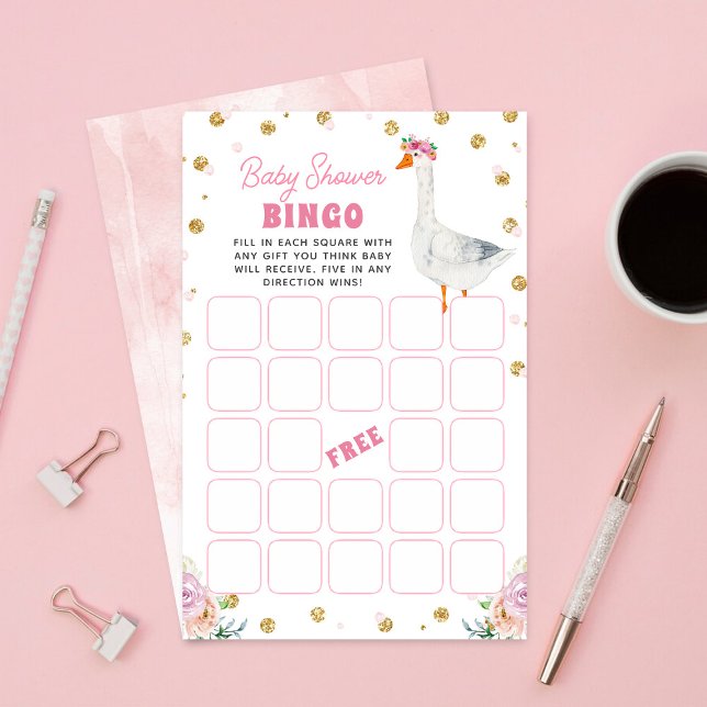 Silly Goose Baby Shower Bingo Game (クリエイターアップロード済み)