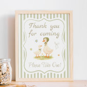 Silly Goose Baby Shower Favor  ポスター