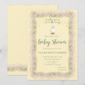 Silly Goose Baby Shower Invitation  招待状 (正面/裏面)