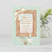 Silly Goose Baby Shower Invitation 招待状 (スタンド正面)