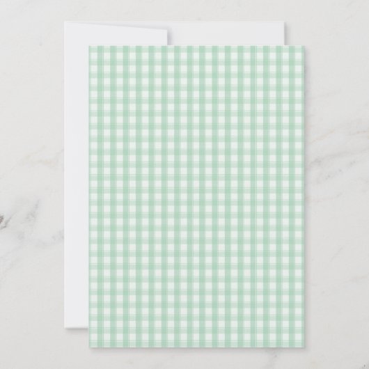 Silly Goose Baby Shower Invitation 招待状 (裏面)