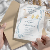 Silly Goose Baby Shower Invitation 招待状