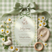 Silly Goose Baby Shower Invitation 招待状