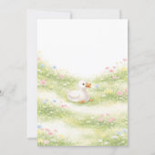 Silly Goose Baby Shower Invitation 招待状 (裏面)