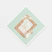 Silly Goose Baby Shower Paper Napkins スタンダードランチョンナプキン (角)
