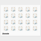 Silly Goose Baby Shower Square Sticker スクエアシール (シート)