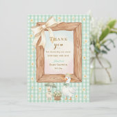 Silly Goose Baby Shower Thank You Card サンキューカード (スタンド正面)