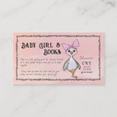 Silly Goose Birthday Book Request Enclosure Card エンクロージャーカード (正面)