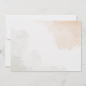 Silly Goose Birthday Photo Personalized invitation セーブザデート (裏面)