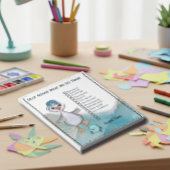 Silly Goose Boy Custom Daily Routine Checklist ノートパッド