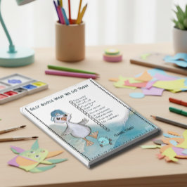 Silly Goose Boy Custom Daily Routine Checklist ノートパッド