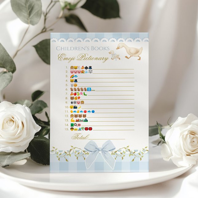 Silly Goose Childrens Books Emoji Pictionary Game (クリエイターアップロード済み)