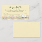 Silly Goose Diaper Raffle エンクロージャーカード (正面/裏面)
