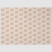 Silly Goose Fall Wreath Baby shower 薄葉紙 (正面)