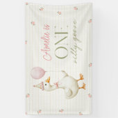 Silly Goose First Birthday  横断幕 (縦)