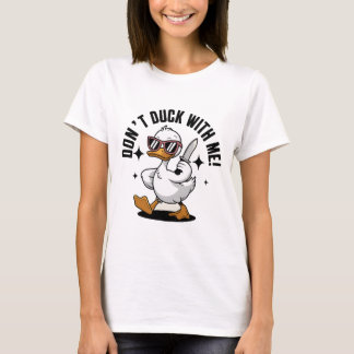 Silly Goose Funny Duck: Hilarious Waterfowl Comedy Tシャツ