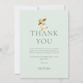 Silly Goose Gender Neutral Thank You Baby Shower カード (正面)