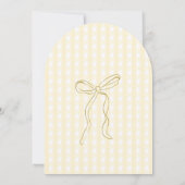 Silly Goose Gender neutral Whimsical Baby Shower 招待状 (裏面)