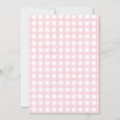 Silly Goose Girl 1st Birthday Invitation 招待状 (裏面)