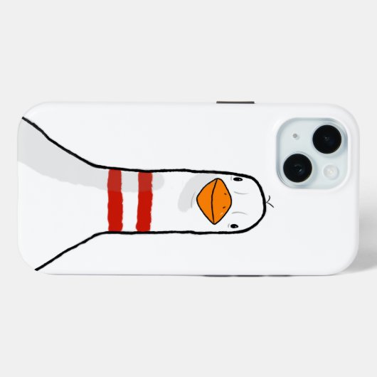 Silly goose iPhone case  Case-Mate iPhoneケース (裏面 (横))
