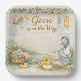 silly goose is on the way ペーパープレート
