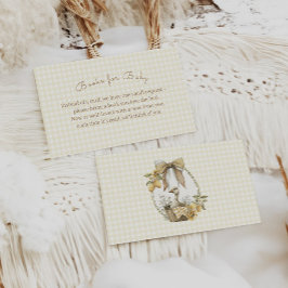 Silly Goose Lemon Watercolor Books for Baby エンクロージャーカード