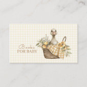 Silly Goose Lemon Watercolor Books for Baby  エンクロージャーカード (正面)