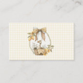 Silly Goose Lemon Watercolor Diaper Raffle エンクロージャーカード (正面)