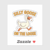 Silly Goose On The Loose シール (シート)