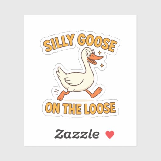 Silly Goose On The Loose シール (シート)