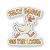 Silly Goose On The Loose シール (正面)