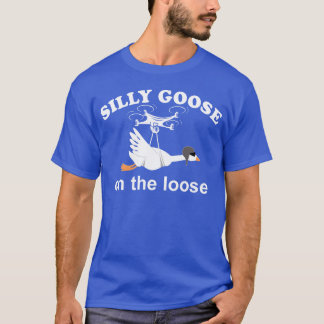Silly goose on the loose funny silly goose boy tシャツ