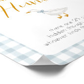 Silly Goose Pacifier Hunt Baby Shower Game  ポスター (角)