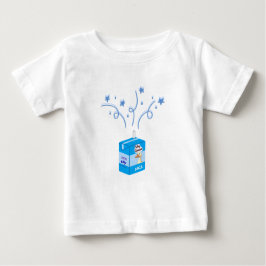 Silly goose party blue ベビーTシャツ