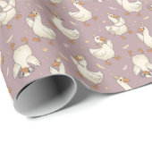 Silly Goose Party – Quirky Birthday Design ラッピングペーパー (ロールコーナー)