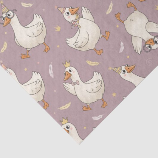 Silly Goose Party – Quirky Birthday Design 薄葉紙 (詳細)