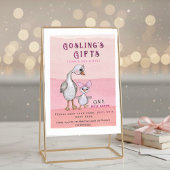 Silly Goose & Pink Bow I Cards and Gifts 招待状