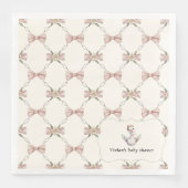 Silly Goose Preppy Bow Baby Shower (正面)