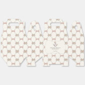 Silly Goose Preppy Bow Baby Shower フェイバーボックス (見開き)