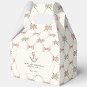 Silly Goose Preppy Bow Baby Shower フェイバーボックス (正面)