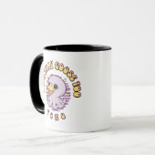 Silly Goose Purple Octopus Mug マグカップ (正面左)