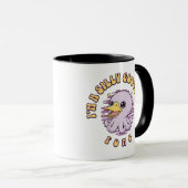 Silly Goose Purple Octopus Mug マグカップ (正面右)
