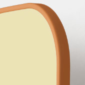 Silly Goose, Quirky, Funny Cartoon Goose ピックルボールラケット (左詳細)