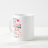 Silly Goose Romantic Status Funny Love Life Dating コーヒーマグカップ (正面左)